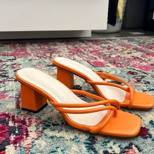 Orange Heels